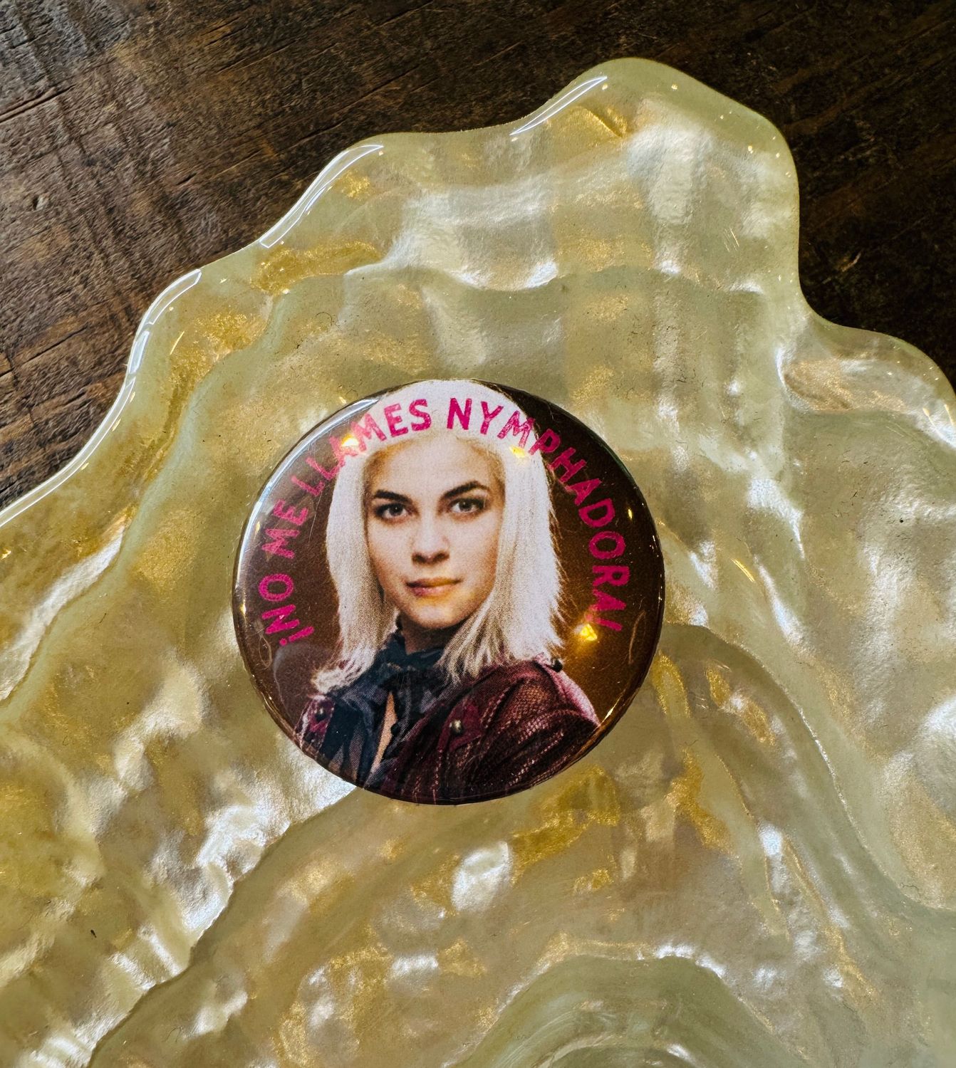 CHAPA NYMPHADORA TONKS EXCLUSIVO HARRY POTTER