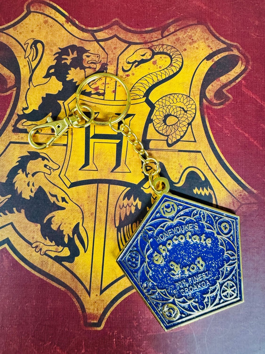 LLAVERO CAJA RANA CHOCOLATE HARRY POTTER CARAT SHOP