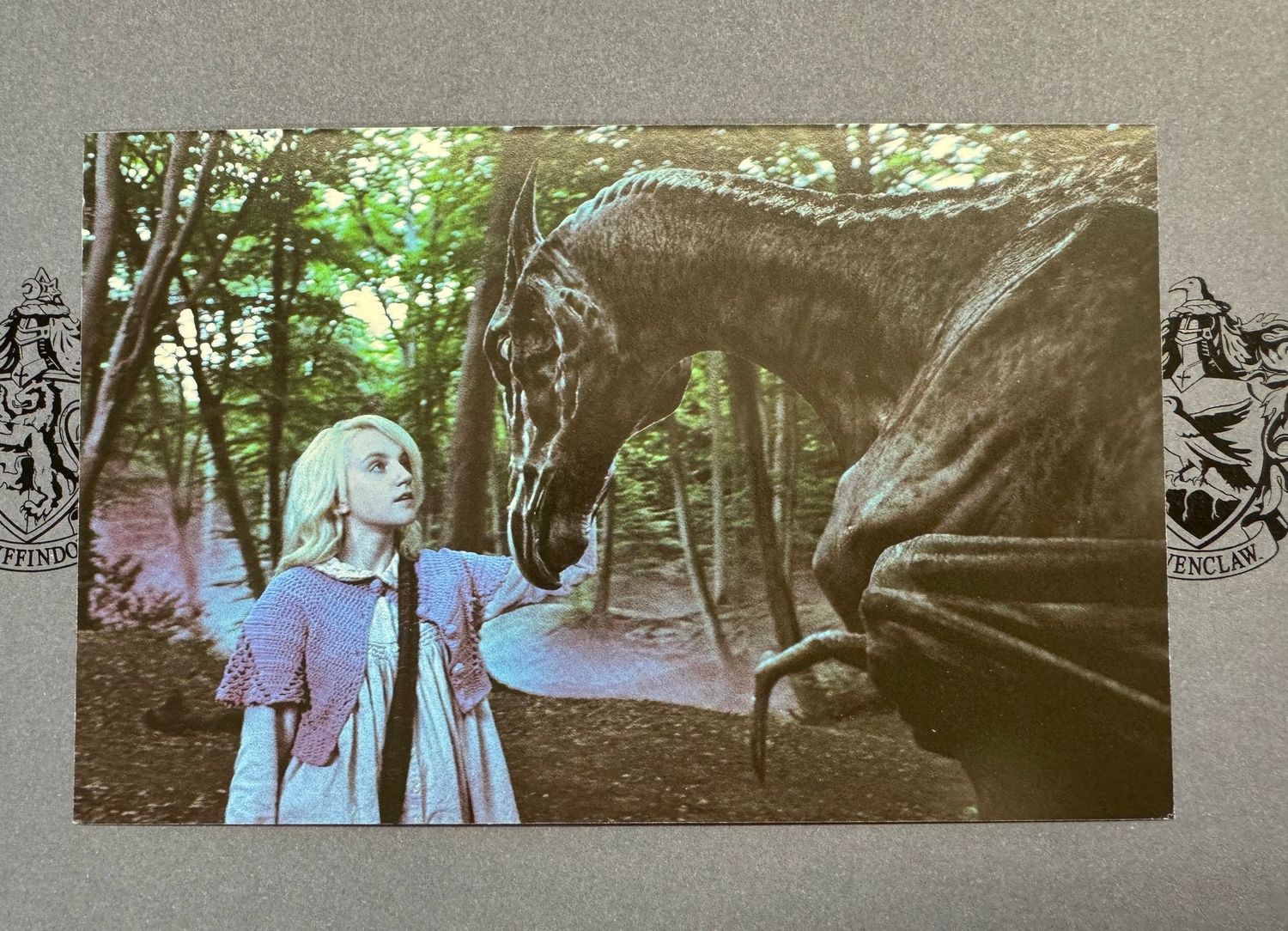 POSTAL LUNA LOVEGOOD THESTRAL HARRY POTTER