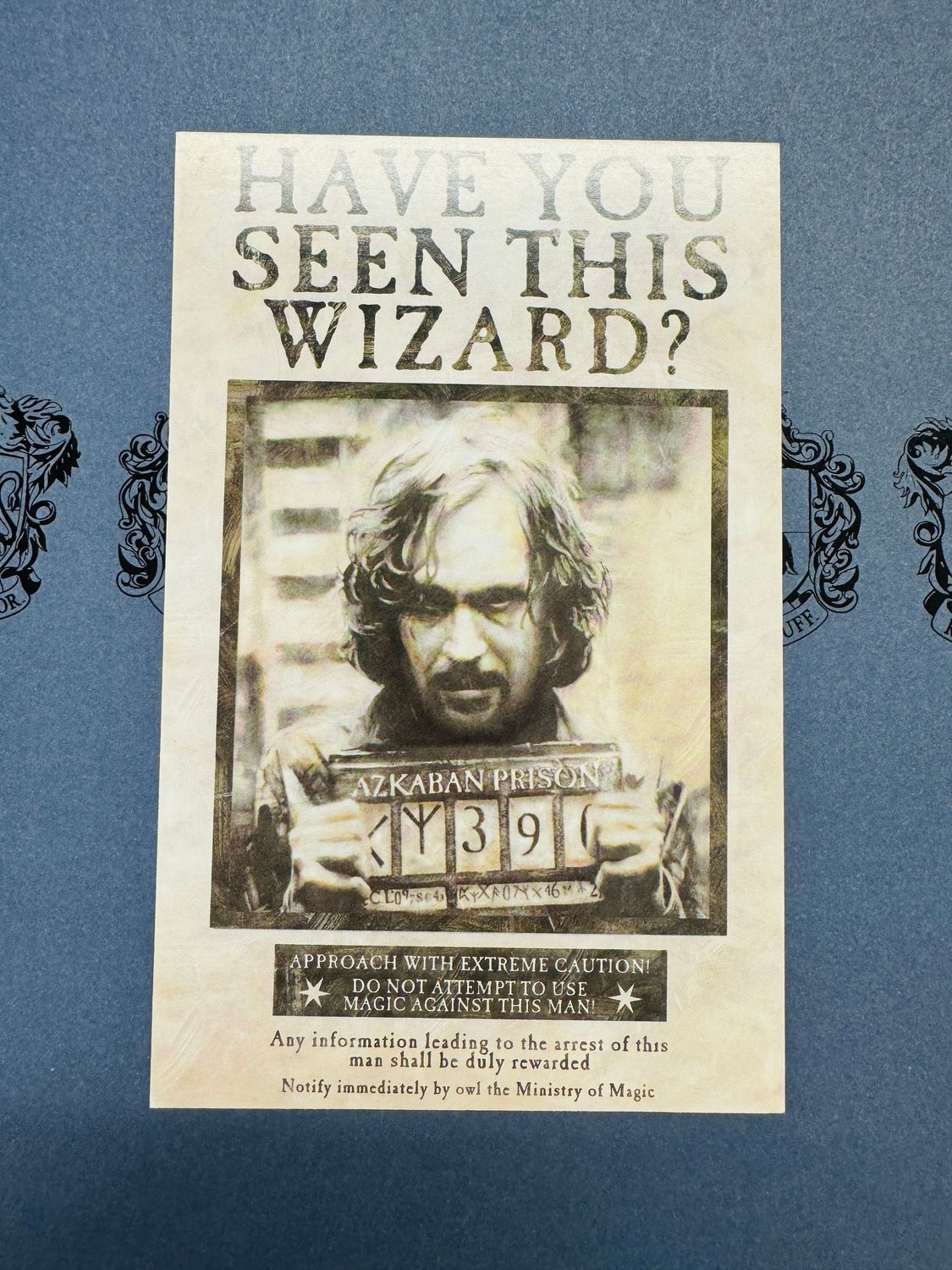 POSTAL SIRIUS BLACK HARRY POTTER