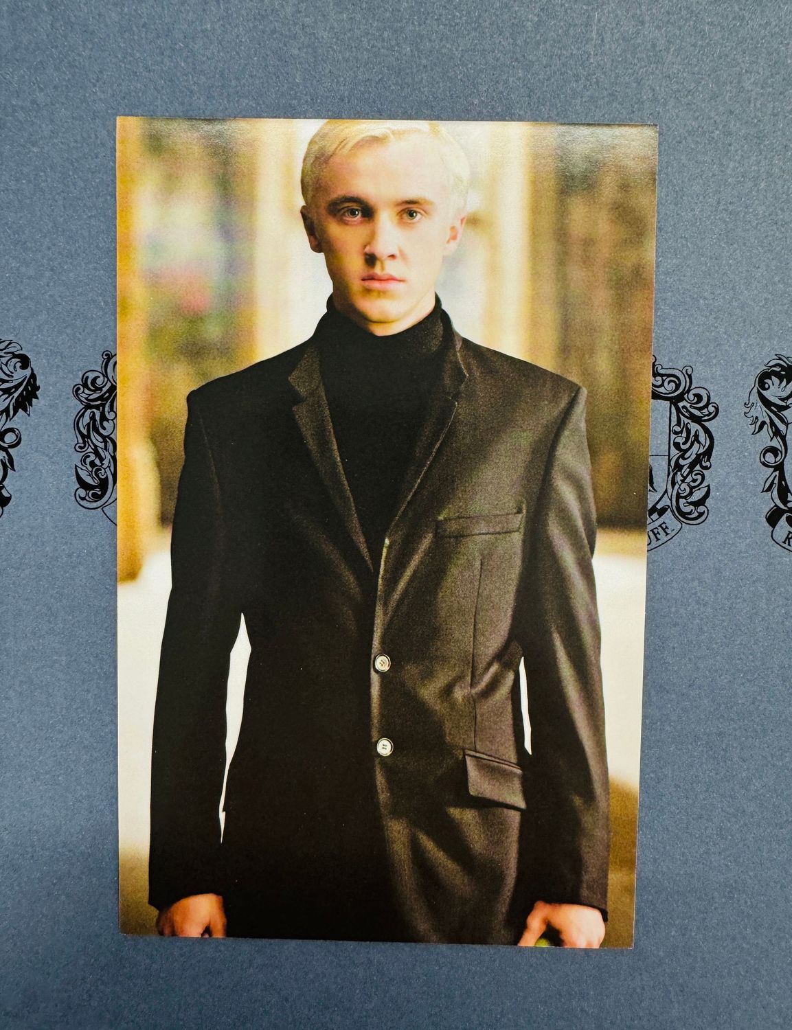 POSTAL DRACO MALFOY HARRY POTTER