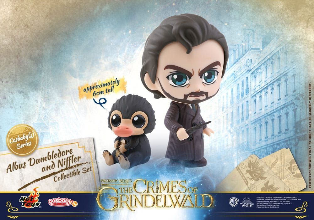FIGURAS ALBUS DUMBLEDORE & NIFFLER ANIMALES FANTASTICOS