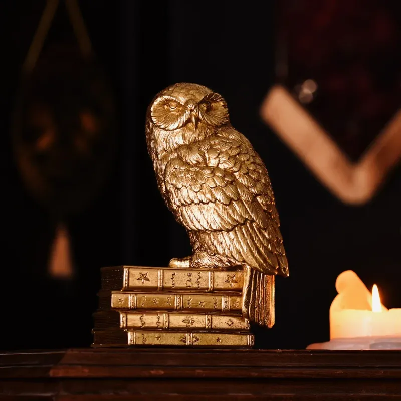 ESCULTURA HEDWIG HARRY POTTER