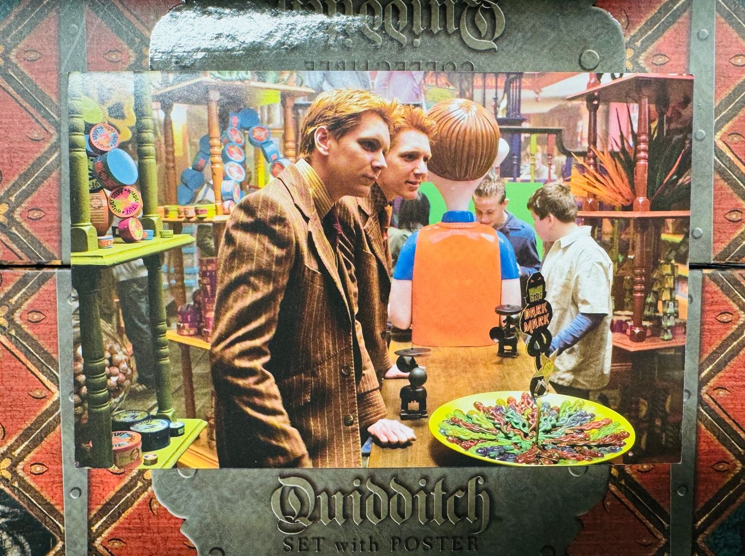 POSTAL FRED Y GEORGE WEASLEY HARRY POTTER