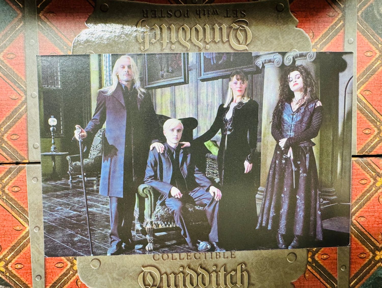 POSTAL FAMILIA MALFOY HARRY POTTER