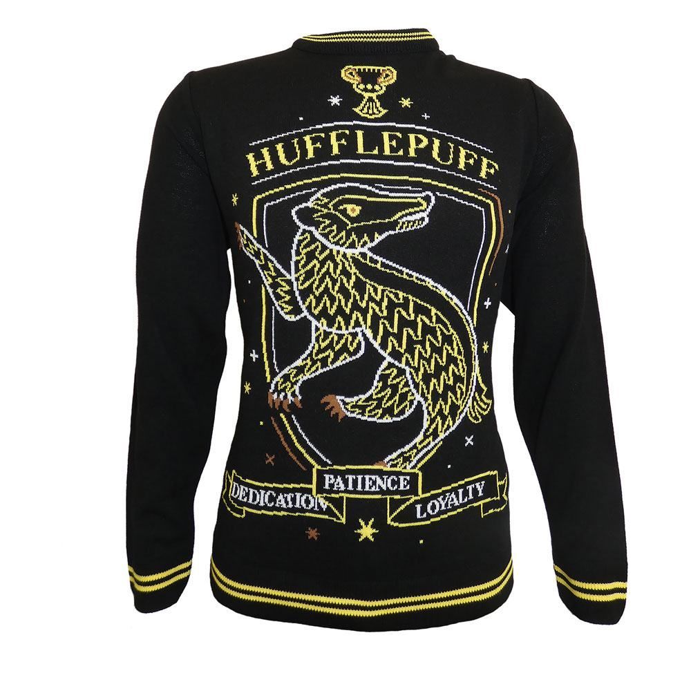 JERSEY NAVIDEÑO HUFFLEPUFF TALLA:M HARRY POTTER