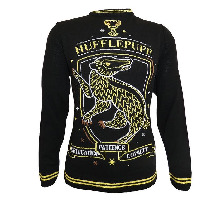 JERSEY NAVIDEÑO HUFFLEPUFF TALLA:M HARRY POTTER