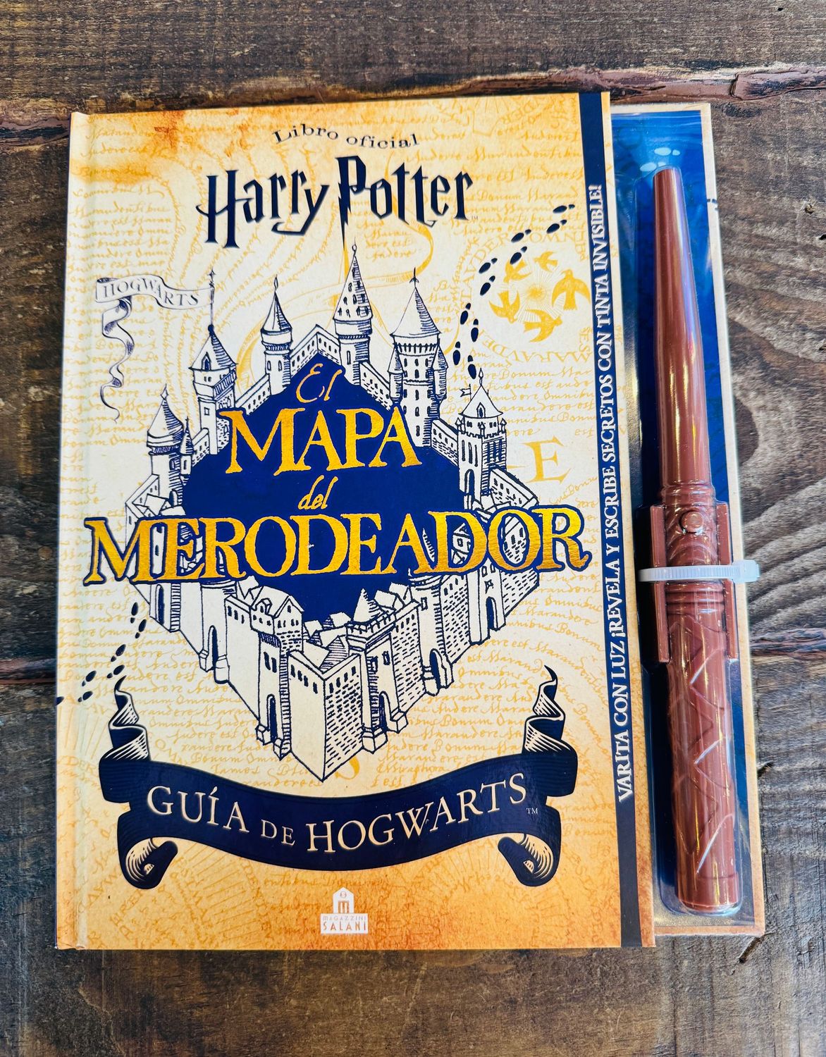 EL MAPA DEL MERODEADOR GUIA DE HOGWARTS