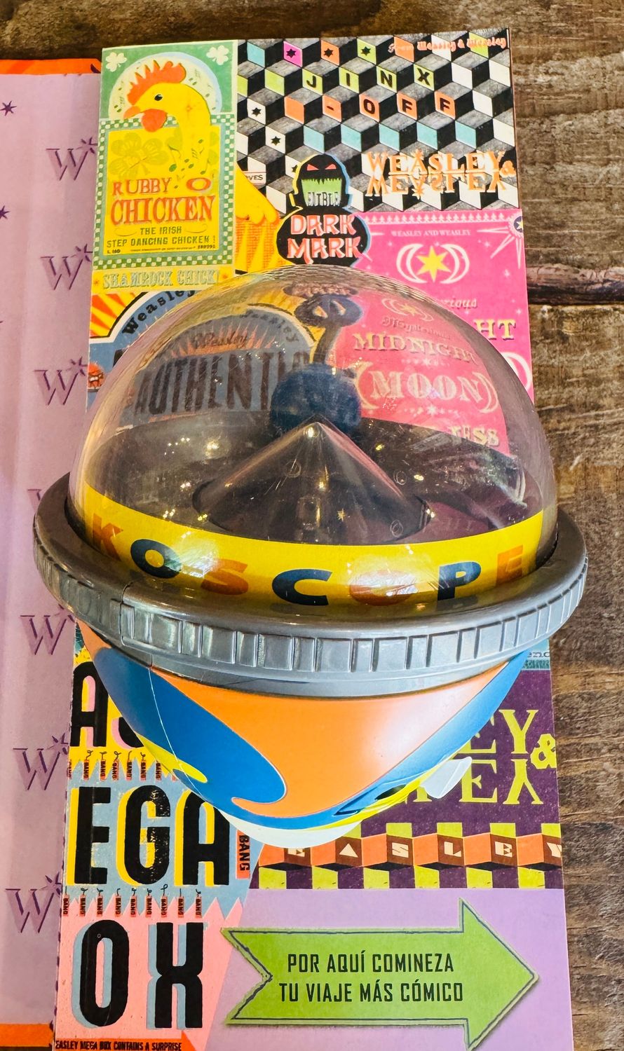 REPLICA SNEAKOSCOPE WEASLEY EXCLUSIVO DESCATALOGADO JAPON HARRY POTTER