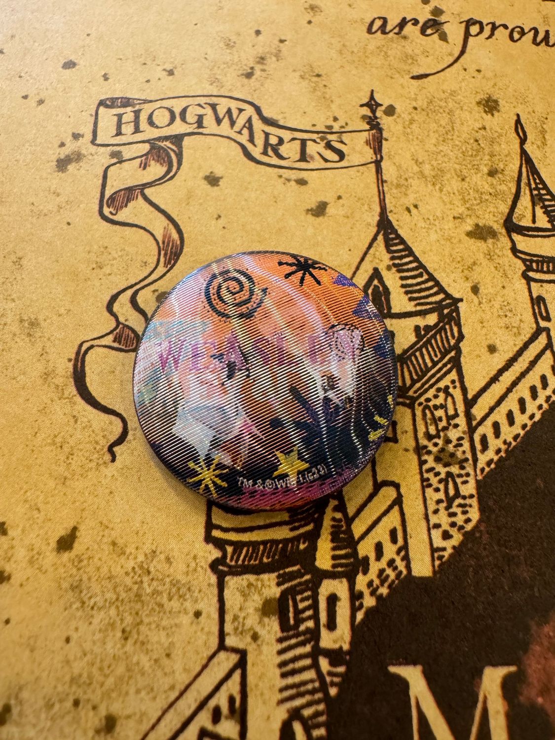 CHAPA LENTICULAR WEASLEY HARRY POTTER