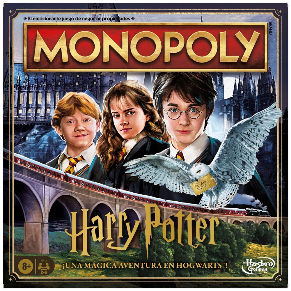 JUEGO MESA MONOPOLY HARRY POTTER