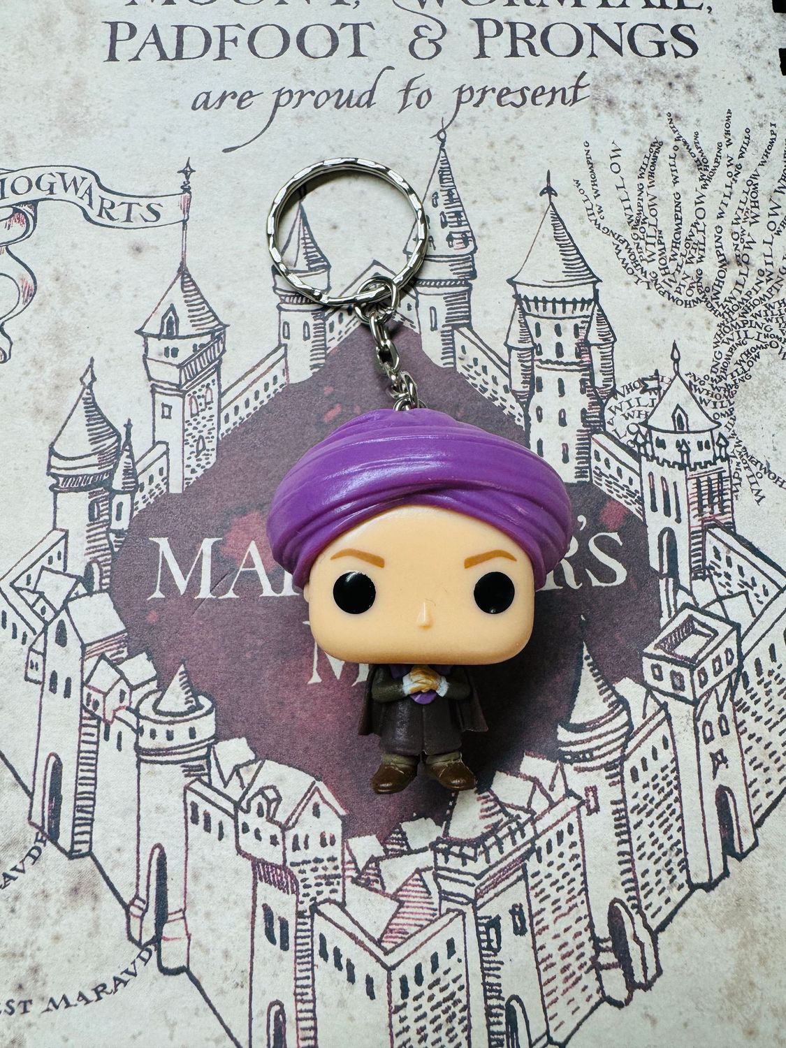LLAVERO PROFESOR QUIRRELL FUNKO POP HARRY POTTER