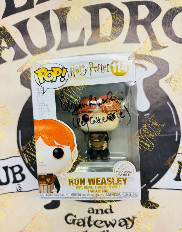 FUNKO POP Nº114 FIRMADO POR REGINALD CATTERMOLE (STEFAN RODRI)