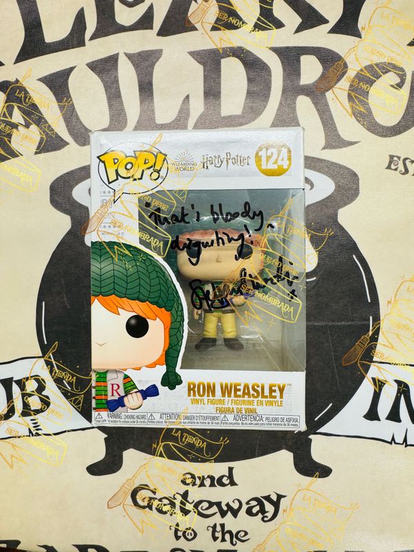 FUNKO POP Nº124 FIRMADO POR REGINALD CATTERMOLE (STEFAN RODRI)