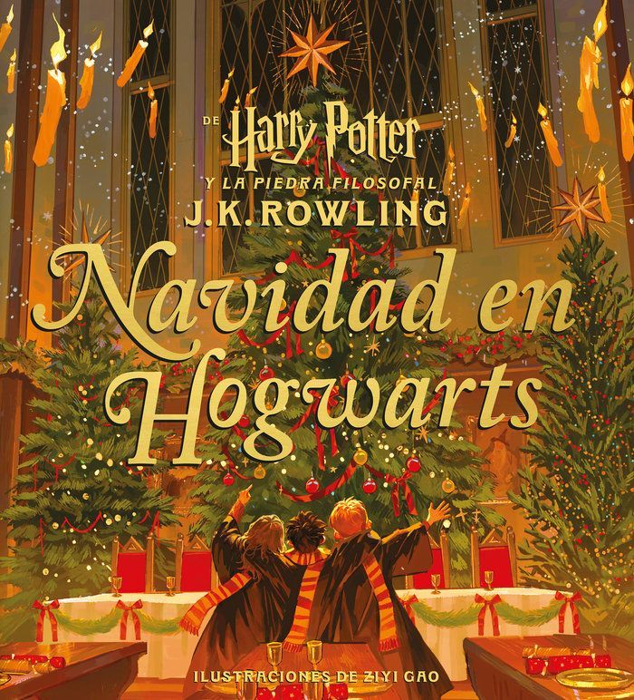 LIBRO NAVIDAD EN HOGWARTS HARRY POTTER