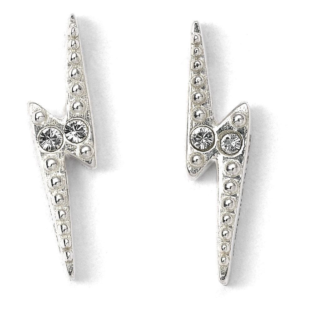 PENDIENTES RAYO PLATA 925 HARRY POTTER THE CARAT SHOP