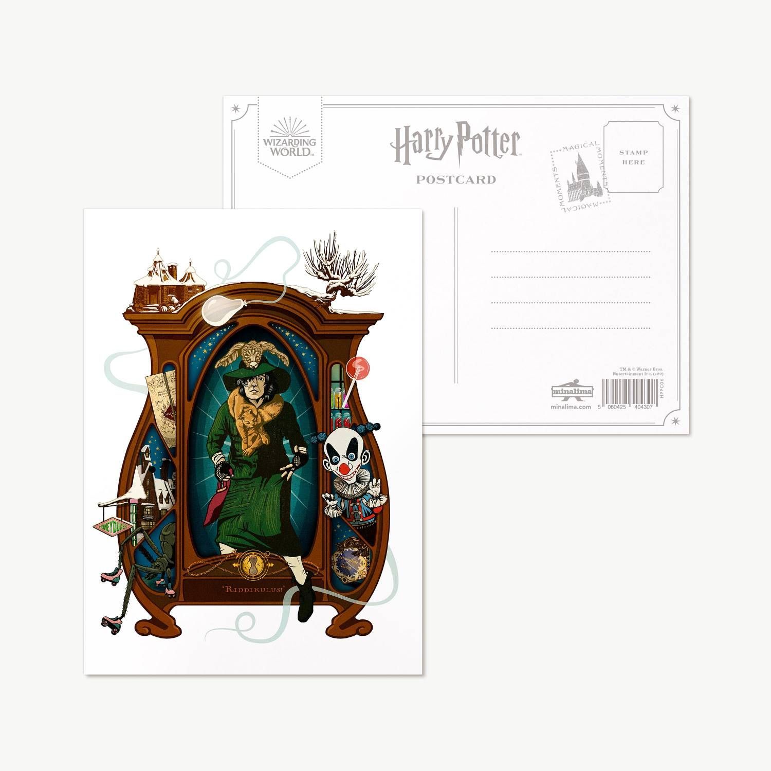 POSTAL HARRY POTTER Y EL PRISIONERO DE AZKABAN MINALIMA HARRY POTTER