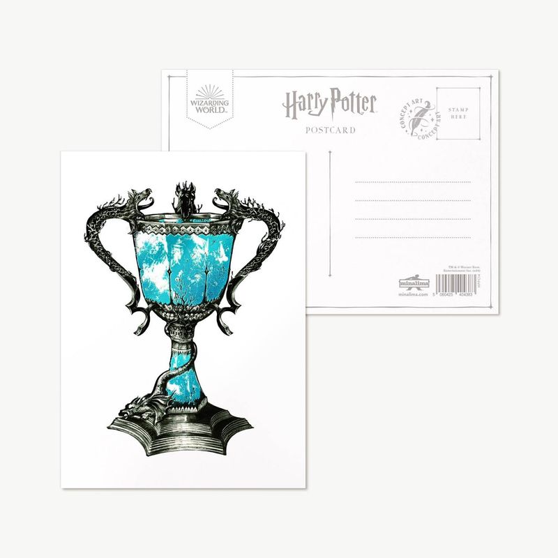 POSTAL THE TRIWIZARD CUP MINALIMA HARRY POTTER