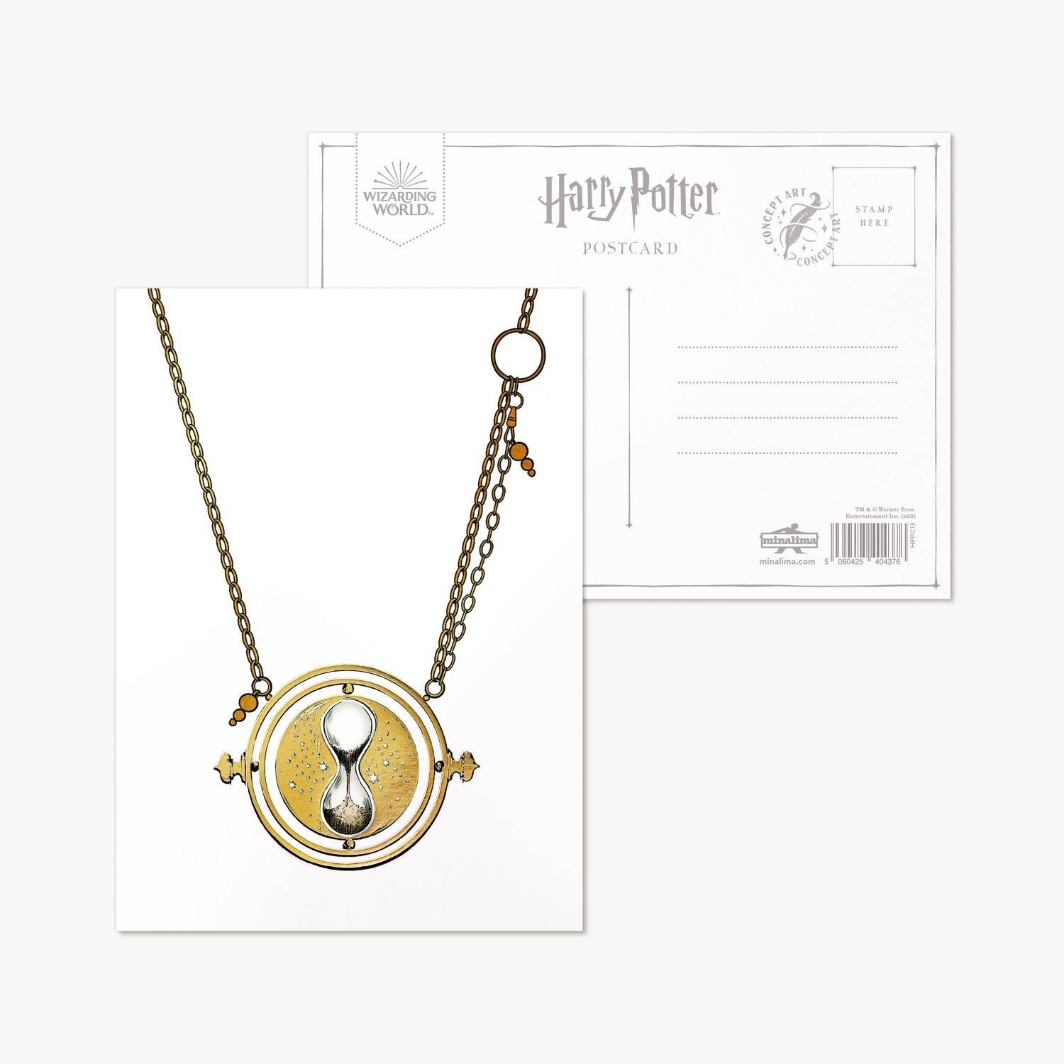 POSTAL HERMIONE GRANGER TIMETURNER  MINALIMA HARRY POTTER