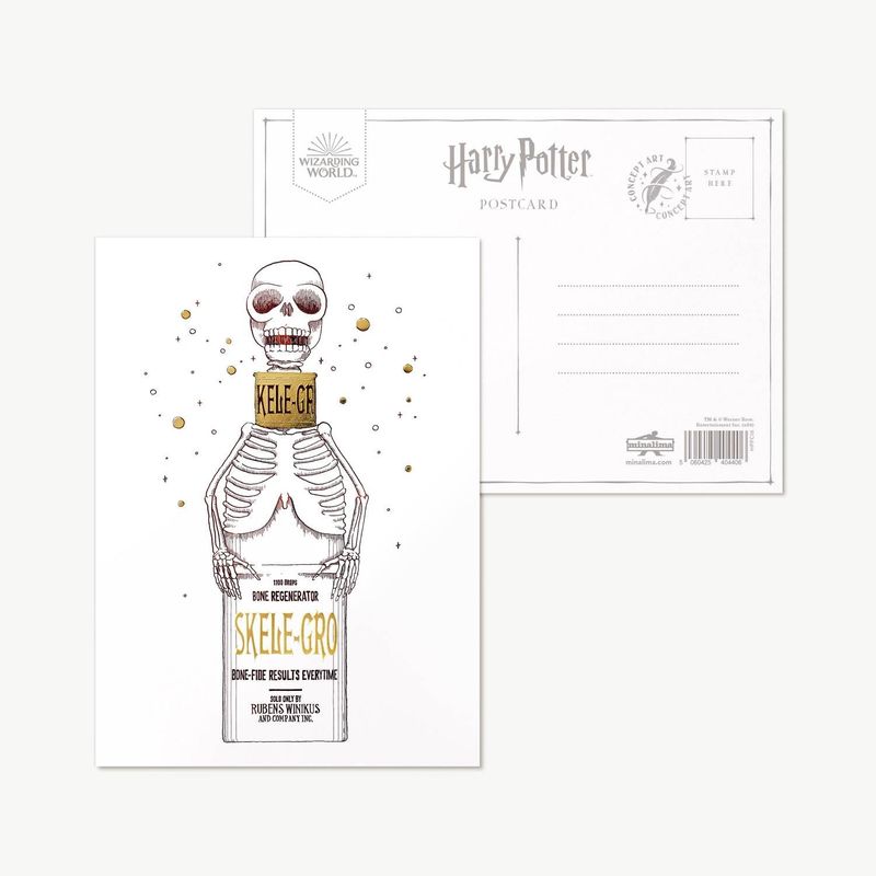 POSTAL SKELE-GRO MINALIMA HARRY POTTER
