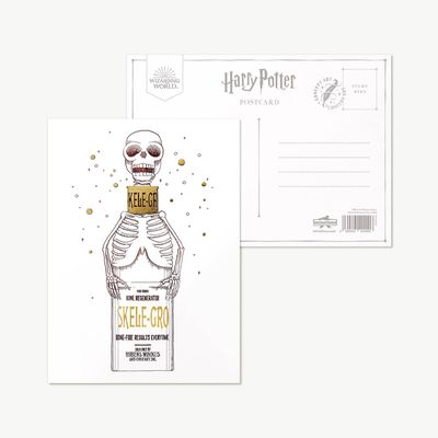 POSTAL SKELE-GRO MINALIMA HARRY POTTER