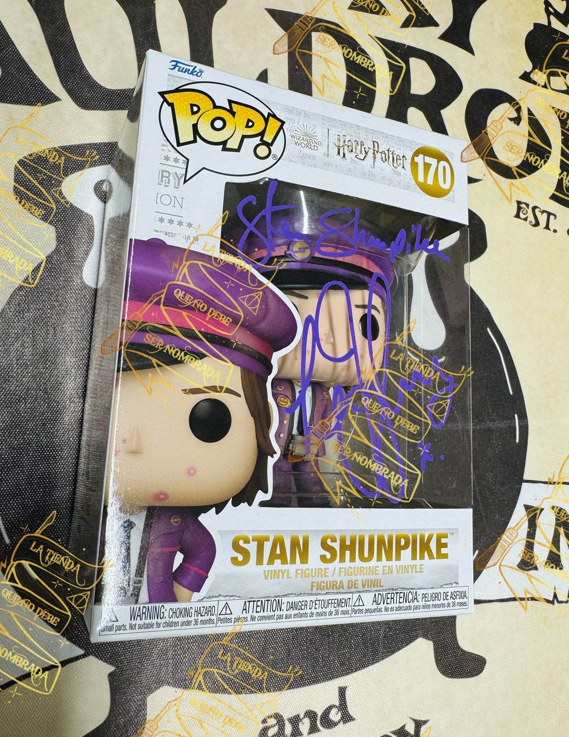 FUNKO POP Nº170 FIRMADO POR STAN SHUNPIKE (LEE INGLEBY)