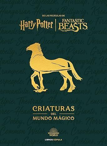 EL GRAN LIBRO CRIATURAS DEL MUNDO MAGICO HARRY POTTER