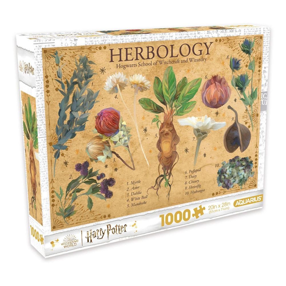PUZZLE HERBOLOGY 1000 PIEZAS HARRY POTTER