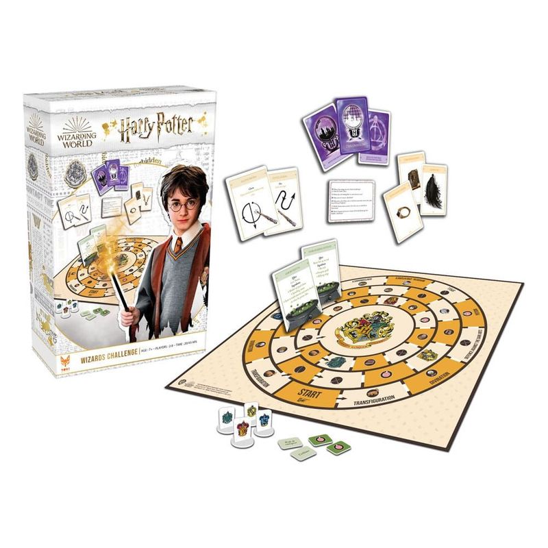 JUEGO MESA WIZARD CHALLENGE HARRY POTTER