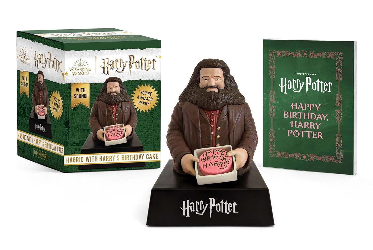 REPLICA MINIATURA HAGRID HABLADOR HARRY POTTER