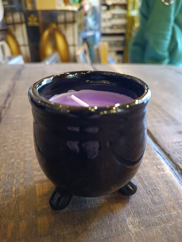 CALDERO MAGICO VELA VIOLETA AROMATICA
