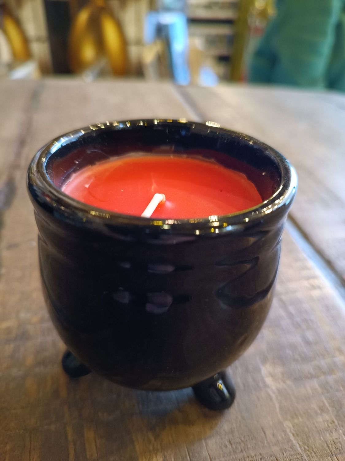 CALDERO MAGICO VELA ROJA AROMATICA