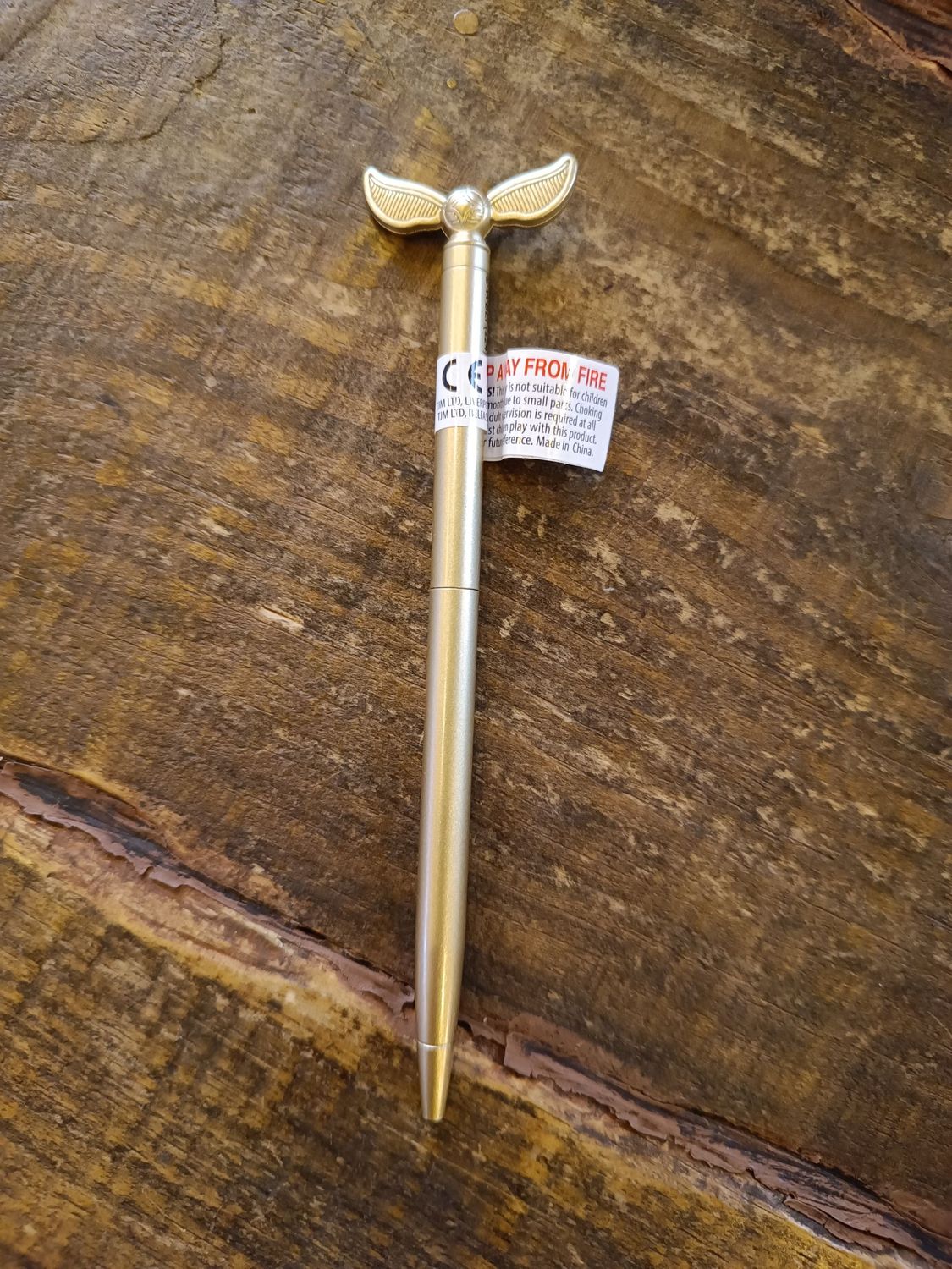 BOLIGRAFO SNITCH DORADA HARRY POTTER