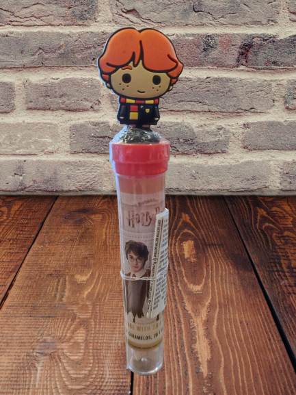 TUBO CARAMELOS & SELLO RON WEASLEY HARRY POTTER