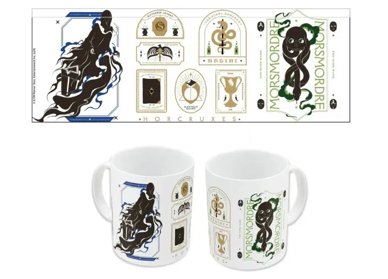 TAZA MORTIFAGO ARTES OSCURAS HARRY POTTER