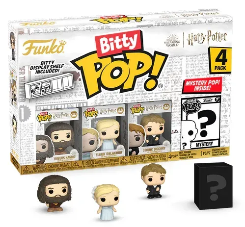 PACK 4 HAGRID YULE BITTY POP! HARRY POTTER