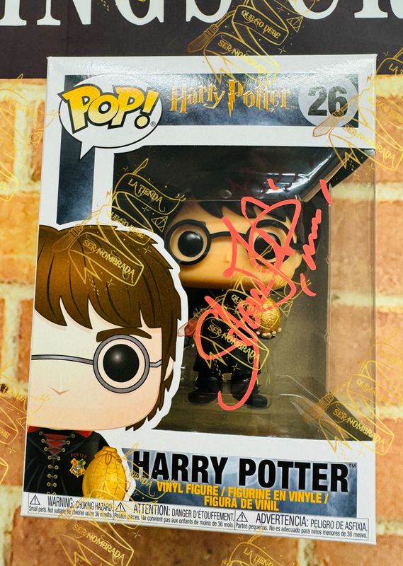 FUNKO POP HARRY POTTER Nº26 FIRMADO POR VIKTOR KRUM (STAN YANEVSKI)