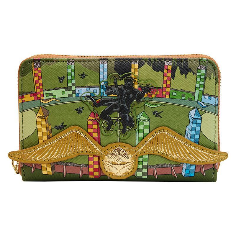 BILLETERA SNITCH DORADA LOUNGEFLY HARRY POTTER