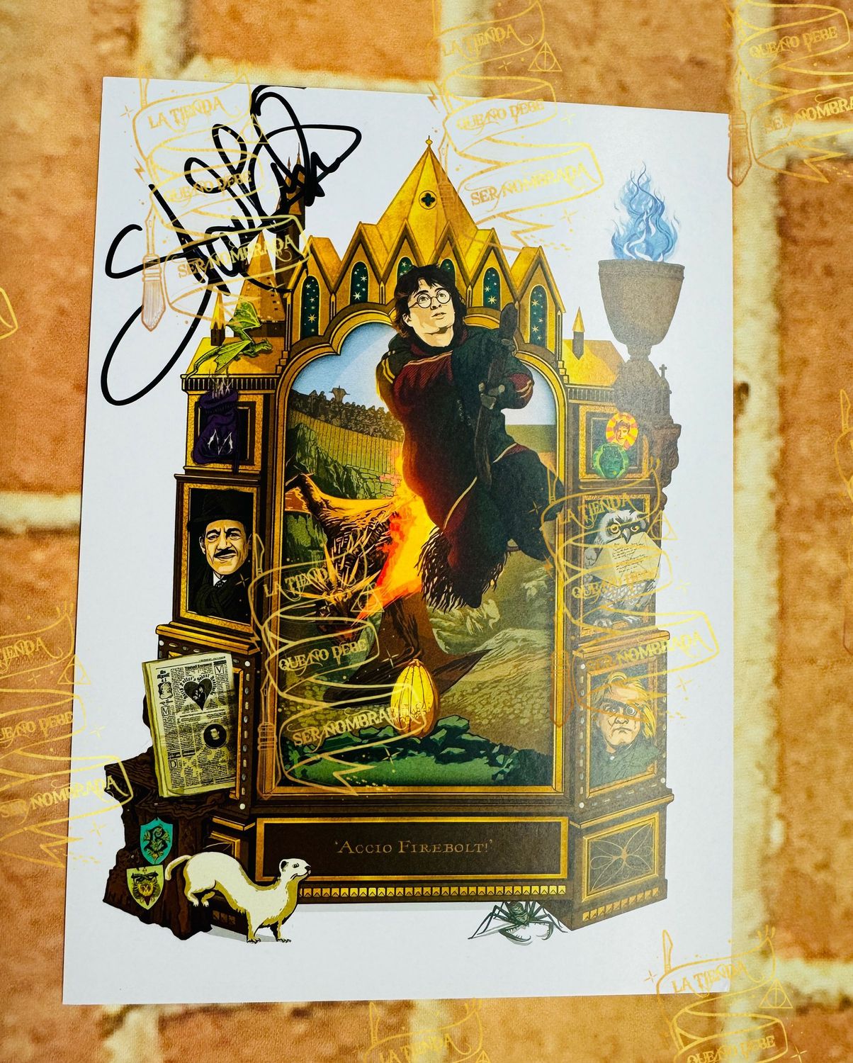 POSTAL MINALIMA FIRMADA POR VIKTOR KRUM (STAN YANEVSKI)