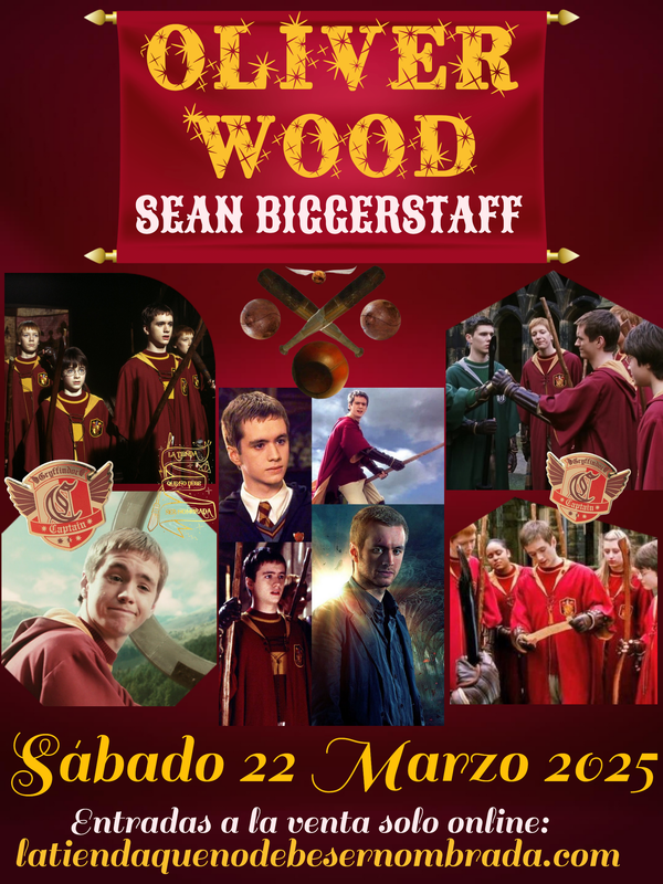 ENTRADA EVENTO OLIVER WOOD HORA: 12:30 (1 AUTOGRAFO + 1 SELFIE)