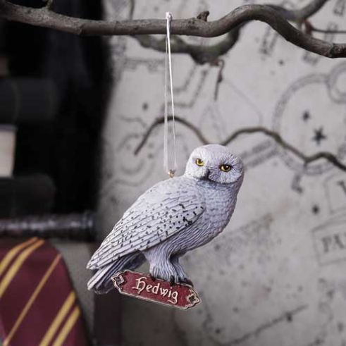 ADORNO NAVIDAD HEDWIG HARRY POTTER