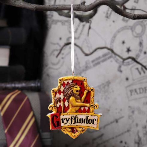 ADORNO NAVIDAD CASA GRYFFINDOR HARRY POTTER