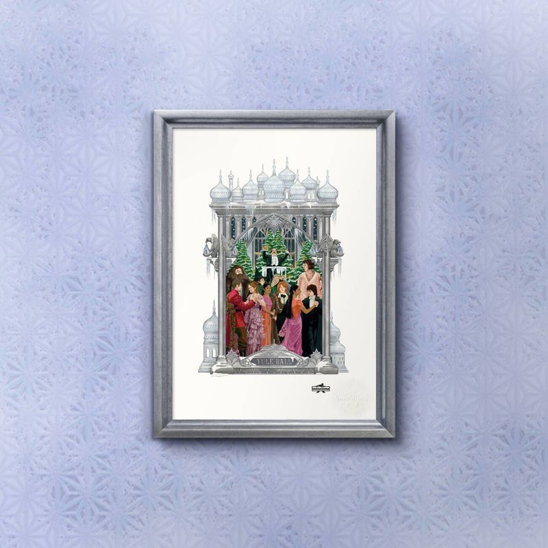 LITOGRAFIA YULE BALL MINALIMA HARRY POTTER