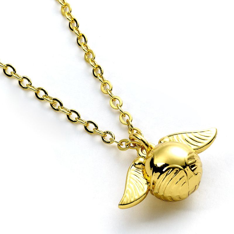 COLLAR SNITCH DORADA HARRY POTTER THE CARAT SHOP