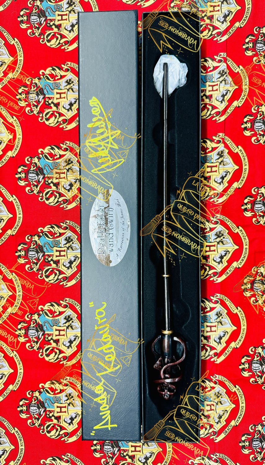 VARITA FIRMADA POR DEATH SWIRL (PETER PEDRERO)