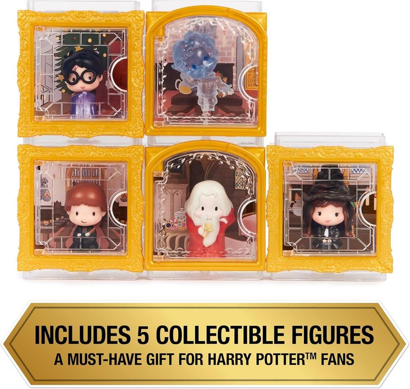 SET 5 FIGURAS MICRO MAGICAL MOMENTS SERIE 1 HARRY POTTER
