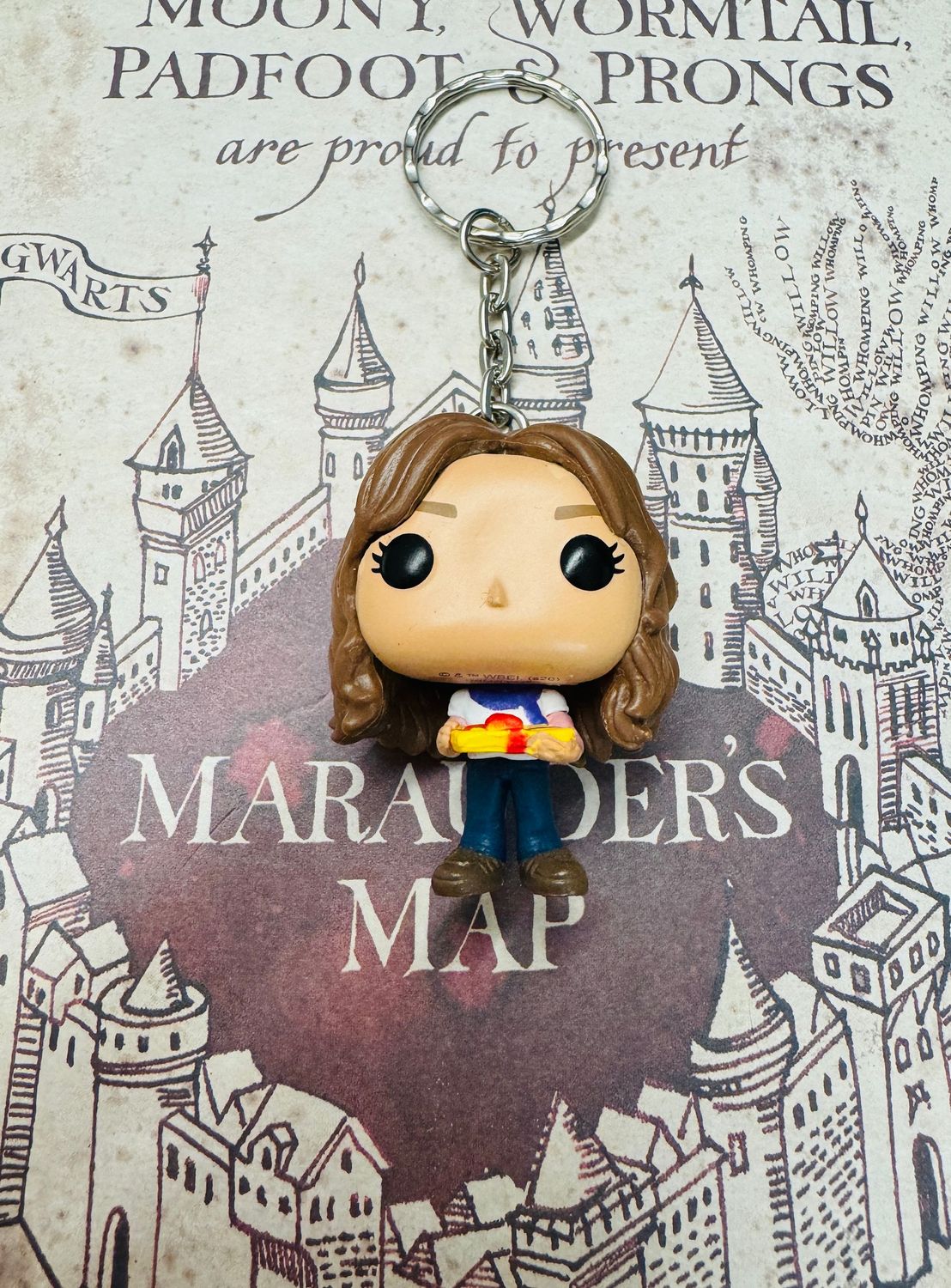 LLAVERO HERMIONE GRANGER NAVIDEÑO FUNKO POP HARRY POTTER