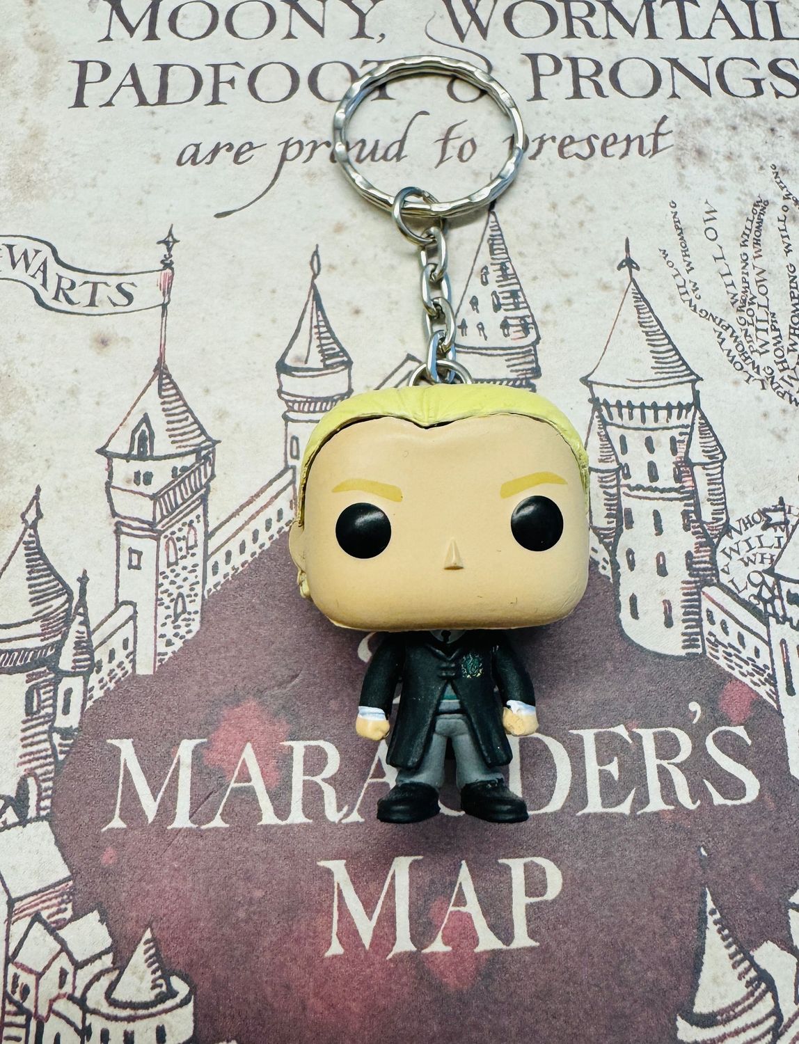 LLAVERO DRACO MALFOY FUNKO POP HARRY POTTER