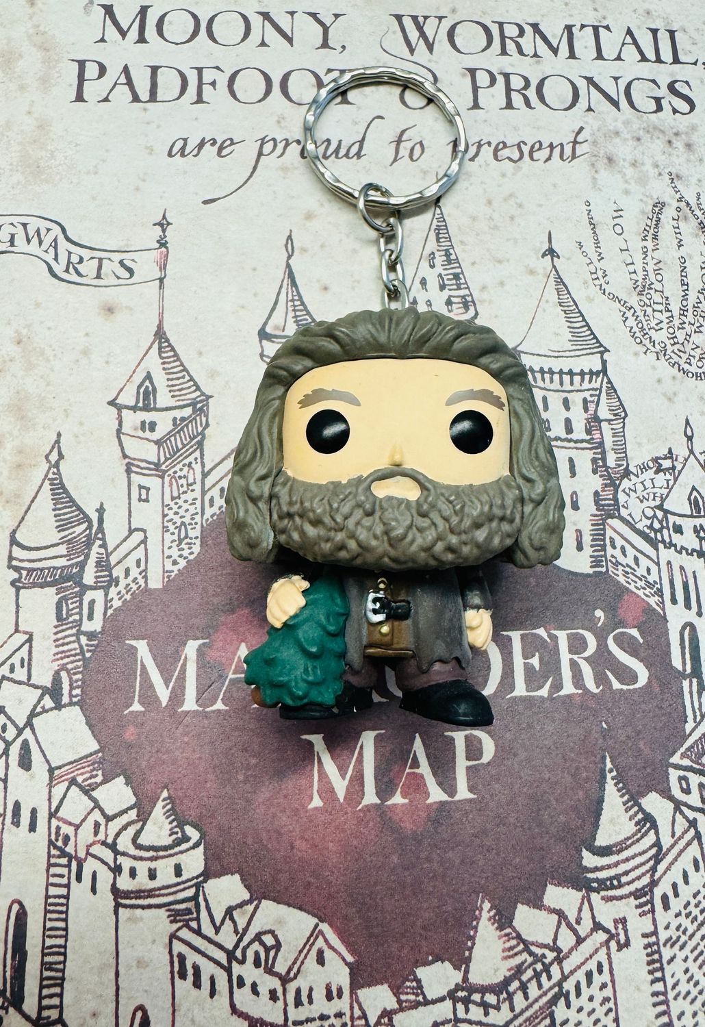 ​LLAVERO HAGRID NAVIDEÑO FUNKO POP HARRY POTTER