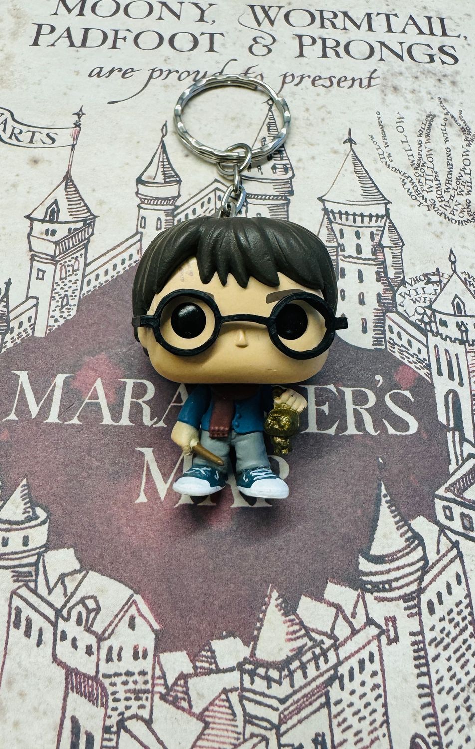 LLAVERO HARRY POTTER NAVIDEÑO FUNKO POP
